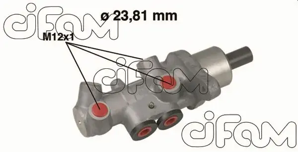 VW Главный тормозной цилиндр Golf IV,Audi A3,Skoda Octavia 1.6/2.0 96- CIFAM 202536