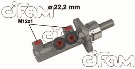 VW Главный тормозной цилиндр Golf,Polo,Vento cifam 202-403