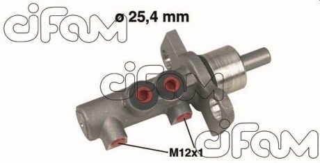 VW Главный тормозной цилиндр Passat B5 96-00, B5.5 00-05, AUDI A4 94-00, A6 97-05 cifam 202-369 на Ауди А6 с5