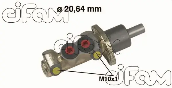 Цилиндр торм. главн. (пр-во Cifam) CIFAM 202-125