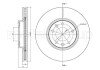 Гальмівний диск перед. 407/508/607 (00-21) cifam 800-794C