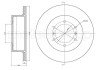 Гальмівний диск задн. Challenger/Galloper/L400/Pajero (95-12) cifam 800-464