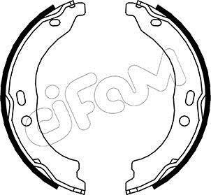 Колодки ручного (стоячого) тормоза cifam 153-094