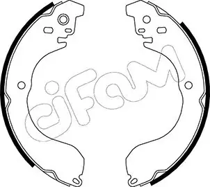 Колодки ручного (стоячого) тормоза CIFAM 153-296