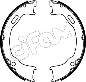 Колодки ручного (стоячого) гальма CIFAM 153364