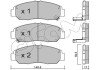 Передние тормозные колодки cifam 822-462-0