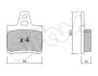 Задние тормозные колодки CIFAM 822-285-0
