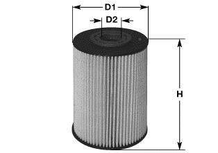 Паливний (топливный) фільтр clean filters MG1663