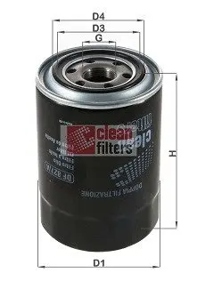 Масляный фильтр CLEAN filters DF827A
