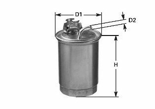 Топливный фильтр clean filters DN1930 на Пежо 308