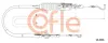 Трос педалi акселератора cofle 144305