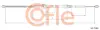 Трос ручних гальм(барабан) Seat Ibiza, VW Polo, 1,2-1,9, 08- Cofle 107140 (фото 1)
