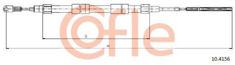 Трос ручника cofle 10.4156 на Бмв Z3