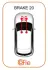 Трос ручного гальма L/R Citroen C5 2000- Cofle 104611 (фото 2)