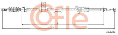 Трос стояночного гальма cofle 10.8223 на Вольво S40