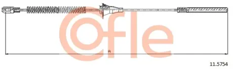 Трос стояночного гальма cofle 115754