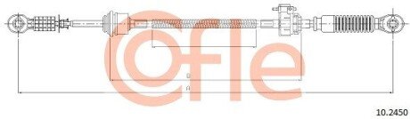 Тросик сцепления cofle 102450