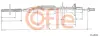 Тросик сцепления cofle 112611