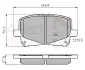 Тормозные колодки COMLINE ADB0904