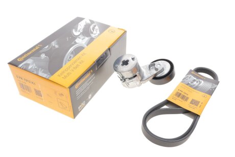 Комплект (ремінь+ролики) continental 5PK1212K1 на Опель Астра g