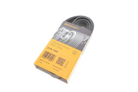 Роликовий модуль натягувача ременя (ролик, ремінь) continental 6PK1200K3