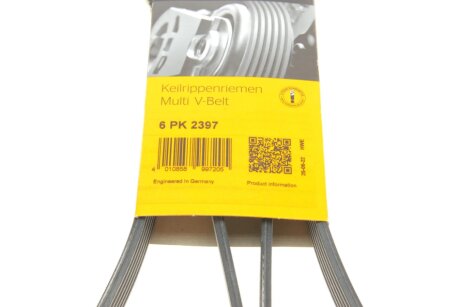 Ремінь поліклиновий continental 6PK2397