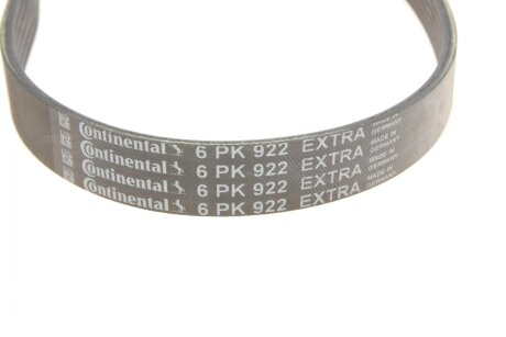 Поклиновий ремень continental 6PK922EXTRA