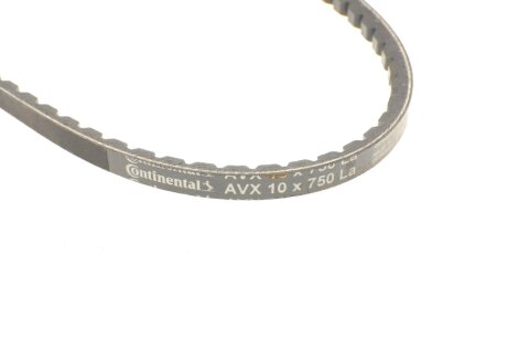 Приводной ремень генератора continental AVX10x750