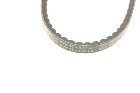Приводной ремень генератора continental AVX13X670