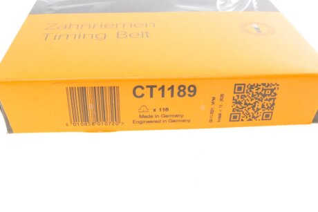 Ремінь ГРМ continental CT1189