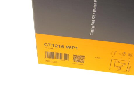 Комплект ремня ГРМ + помпа Conti continental CT1216WP1
