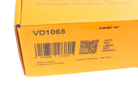 Шкив коленвала Conti continental VD1065