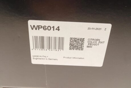 Водяной насос Conti continental WP6014