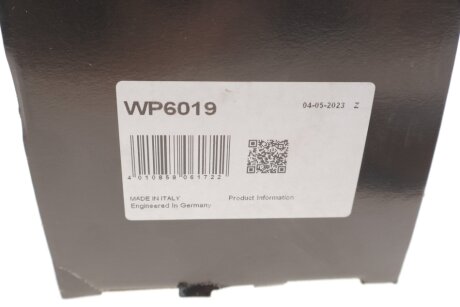 Водяна помпа Renault 1.5DCI K9K continental WP6019