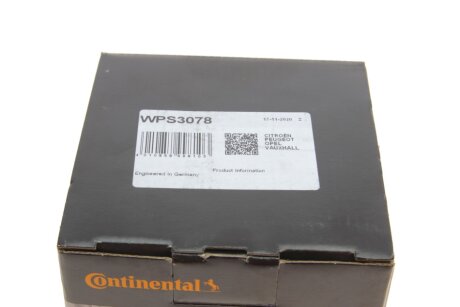 Помпа води continental WPS3078