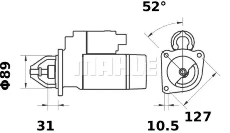 Болт Continental MS44