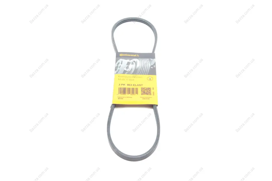 Доріжковий пас continental 3PK863ELAST