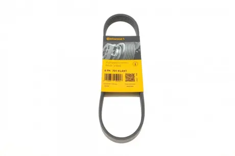 Доріжковий пас Continental 6PK701 ELAST