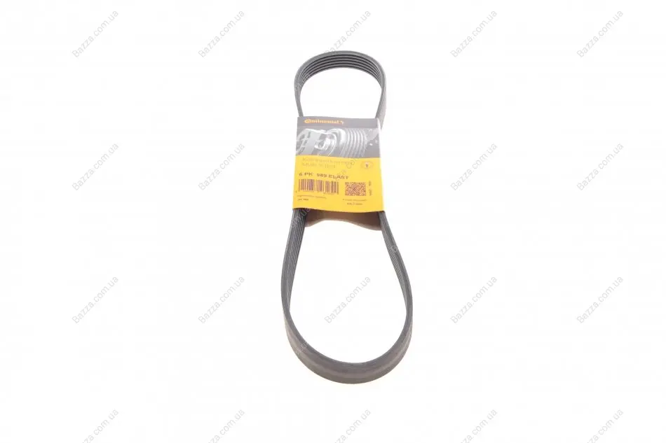 Доріжковий пас continental 6PK989 ELAST