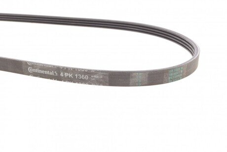 Привідний ремінь генератора continental 4PK1360