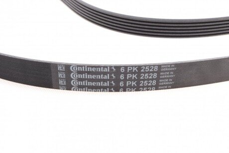 Привідний ремінь генератора continental 6PK2528