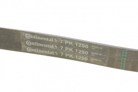 Приводной ремень генератора continental 7PK1290