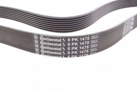 Привідний ремінь генератора continental 8PK1478