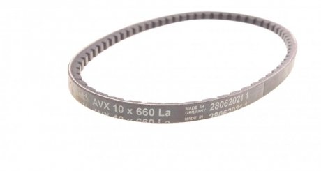 Приводной ремень генератора continental AVX10X660