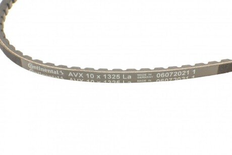 Привідний ремінь генератора continental AVX10X1325