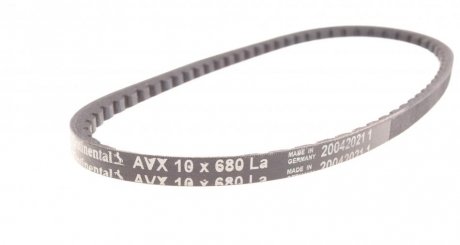 Привідний ремінь генератора continental AVX10X680