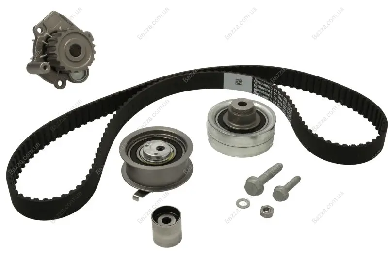 Комплект ГРМ, пас+ролик+помпа continental CT 1044 WP2