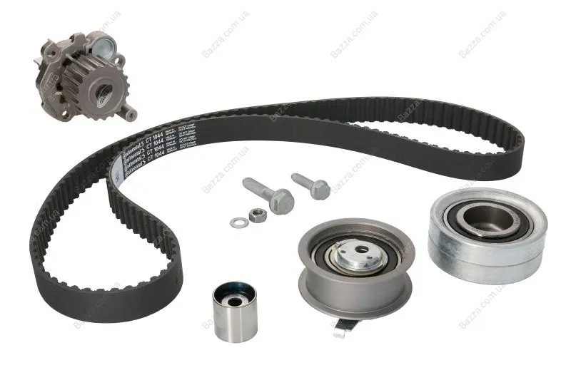 Комплект ГРМ, пас+ролик+помпа continental CT 1044 WP3