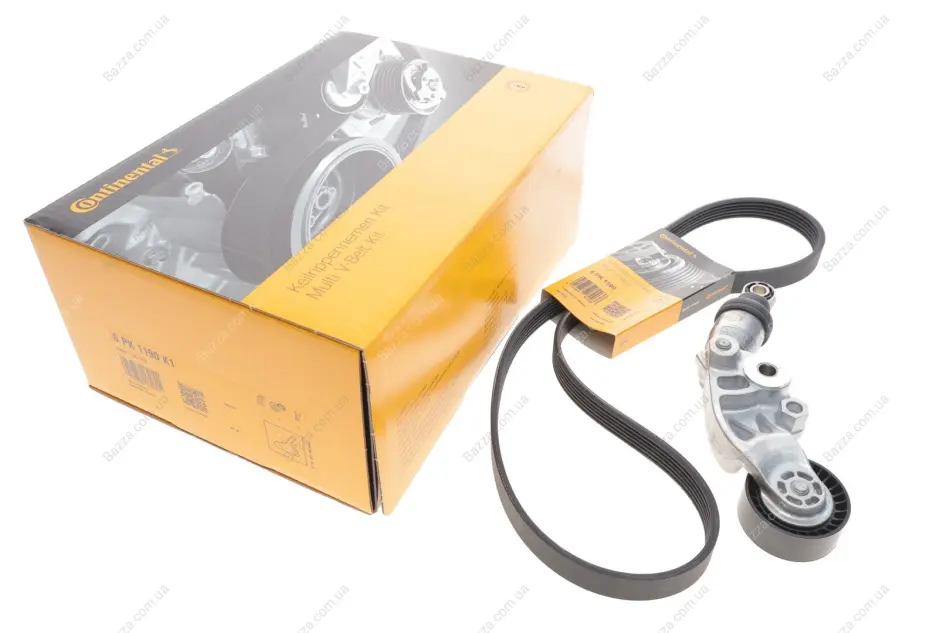 Комплект (ремінь+ролики) continental 6PK1190 K1