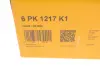 Комплект (ремінь+ролики) continental 6PK1217 K1